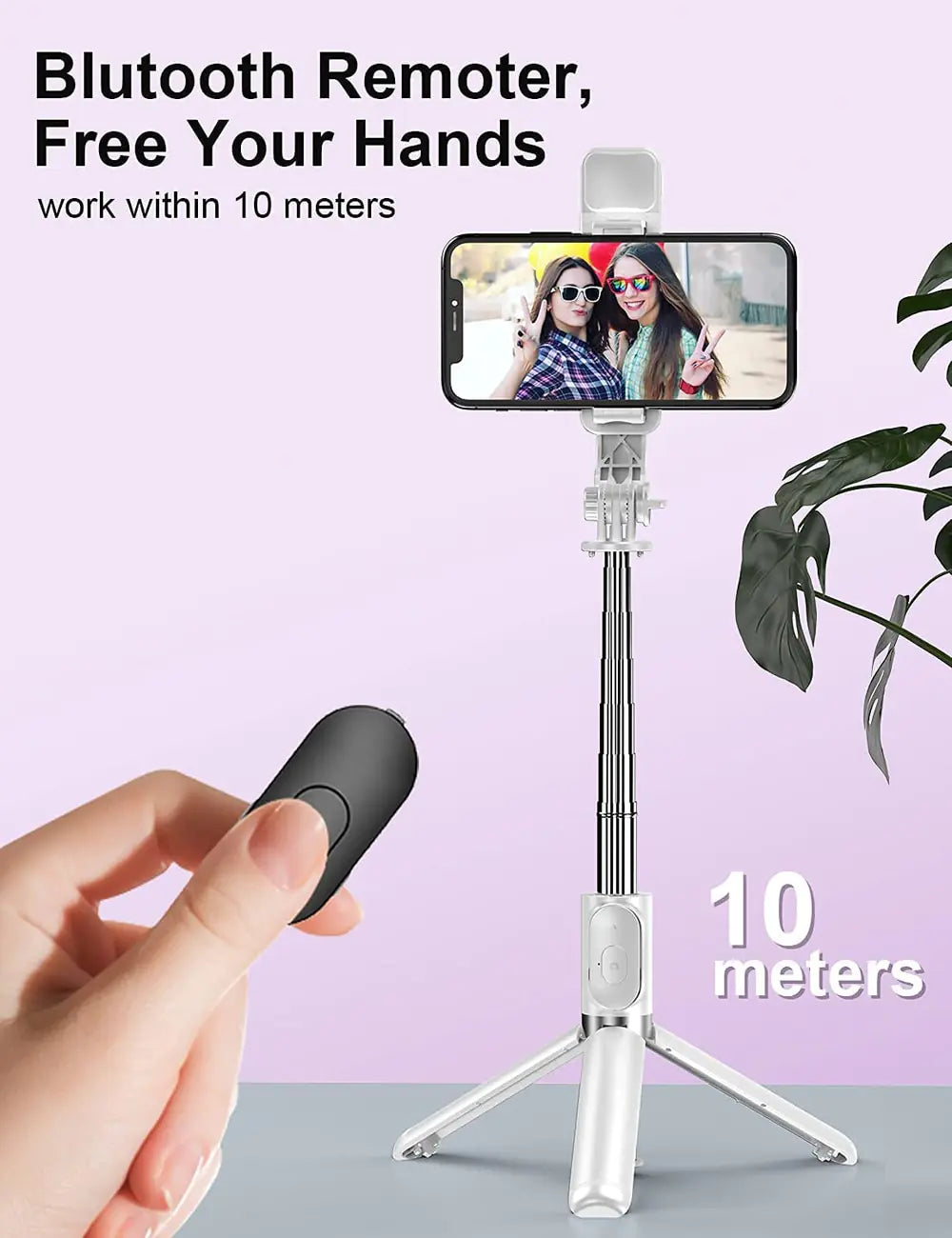 ZEN Wireless Bluetooth Selfie Stick Tripod