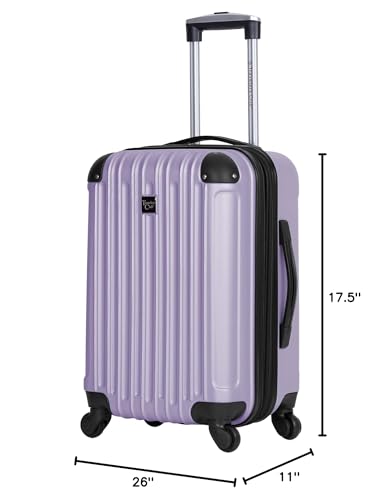 4 Piece Set: Club Midtown Hardside Luggage in 8 colors