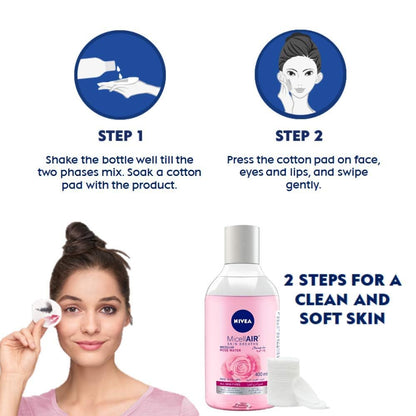 NIVEA Micellar Cleansing Rose Water 400 ml