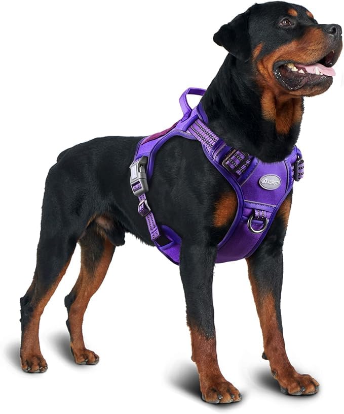 PET Auroth Tactical Dog Harness for Small, Medium & Large Dogs