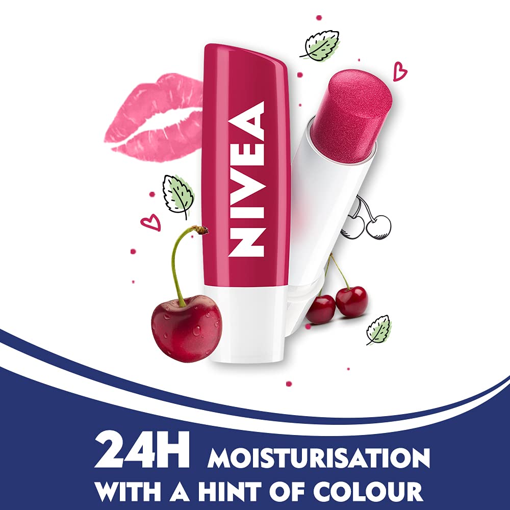 Nivea Lip Soft Rose Blister Pack