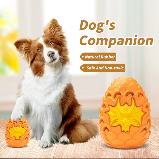 Premium Dog Toys for Large Breed, Indestructible Dragon Dinosaur Egg Design