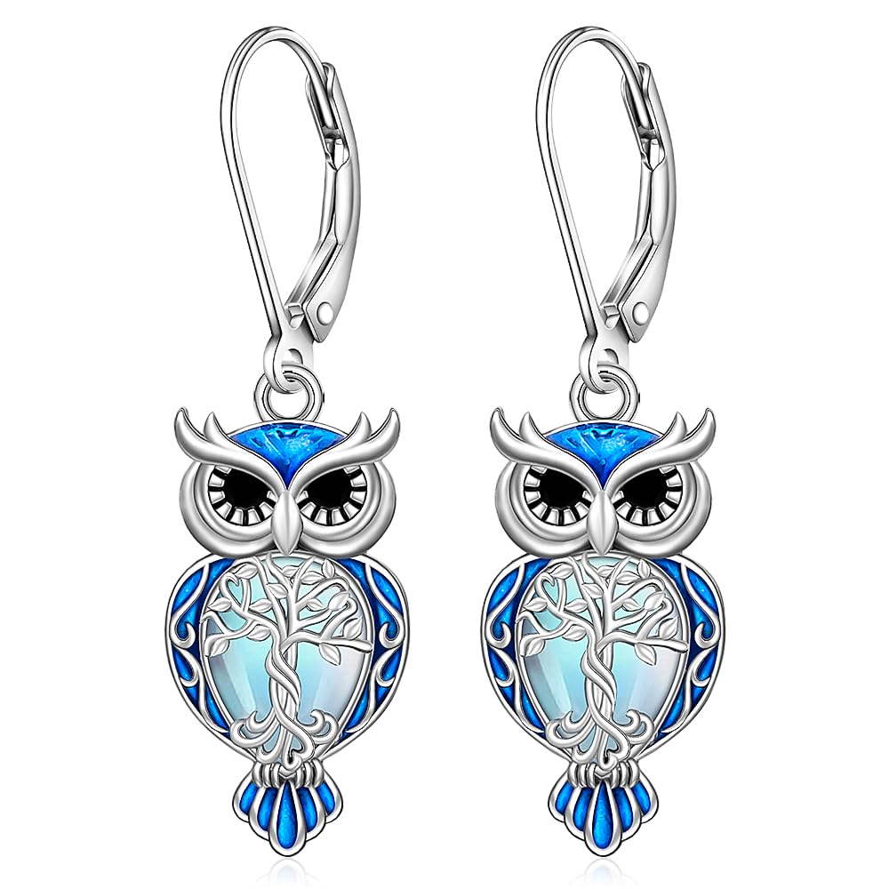 Owl Earrings & other varietyies of Sterling Silver Earrings for Women