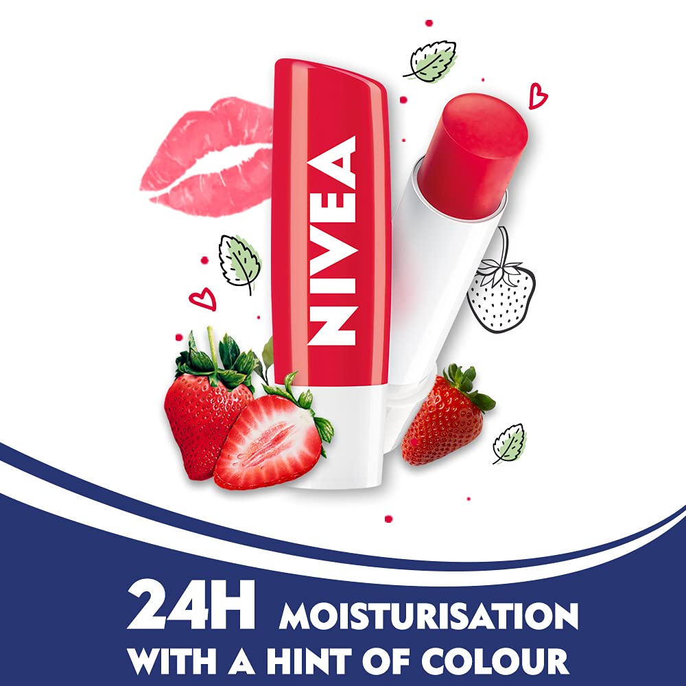 Nivea Lip Soft Rose Blister Pack