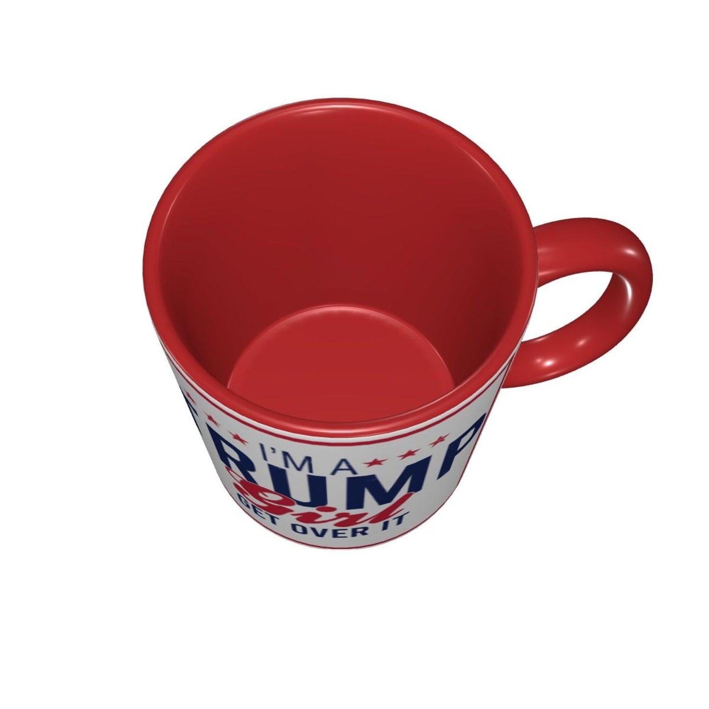 11 oz Coffee Mug I'm A Trump Girl Get Over It