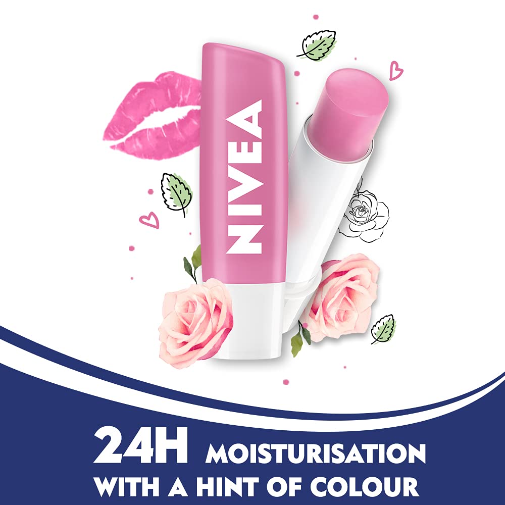 Nivea Lip Soft Rose Blister Pack