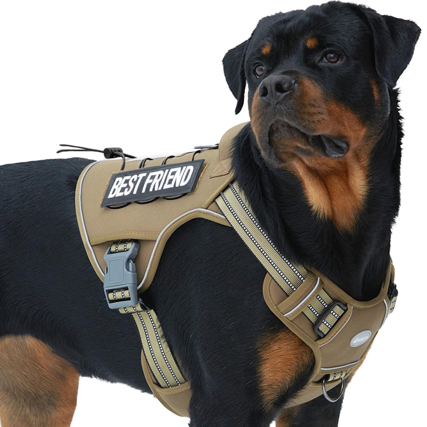 PET Auroth Tactical Dog Harness for Small, Medium & Large Dogs