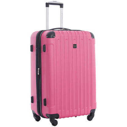 4 Piece Set: Club Midtown Hardside Luggage in 8 colors