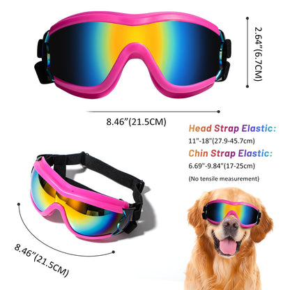 NVTED Dog Sunglasses UV Protection for Medium or Large Dog