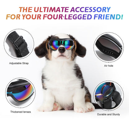 NVTED Dog Sunglasses UV Protection for Medium or Large Dog