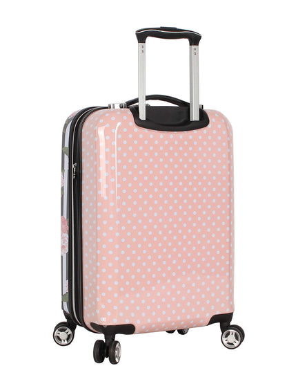 Betsey Johnson Designer 20 Inch Carry On - Expandable (ABS + PC)