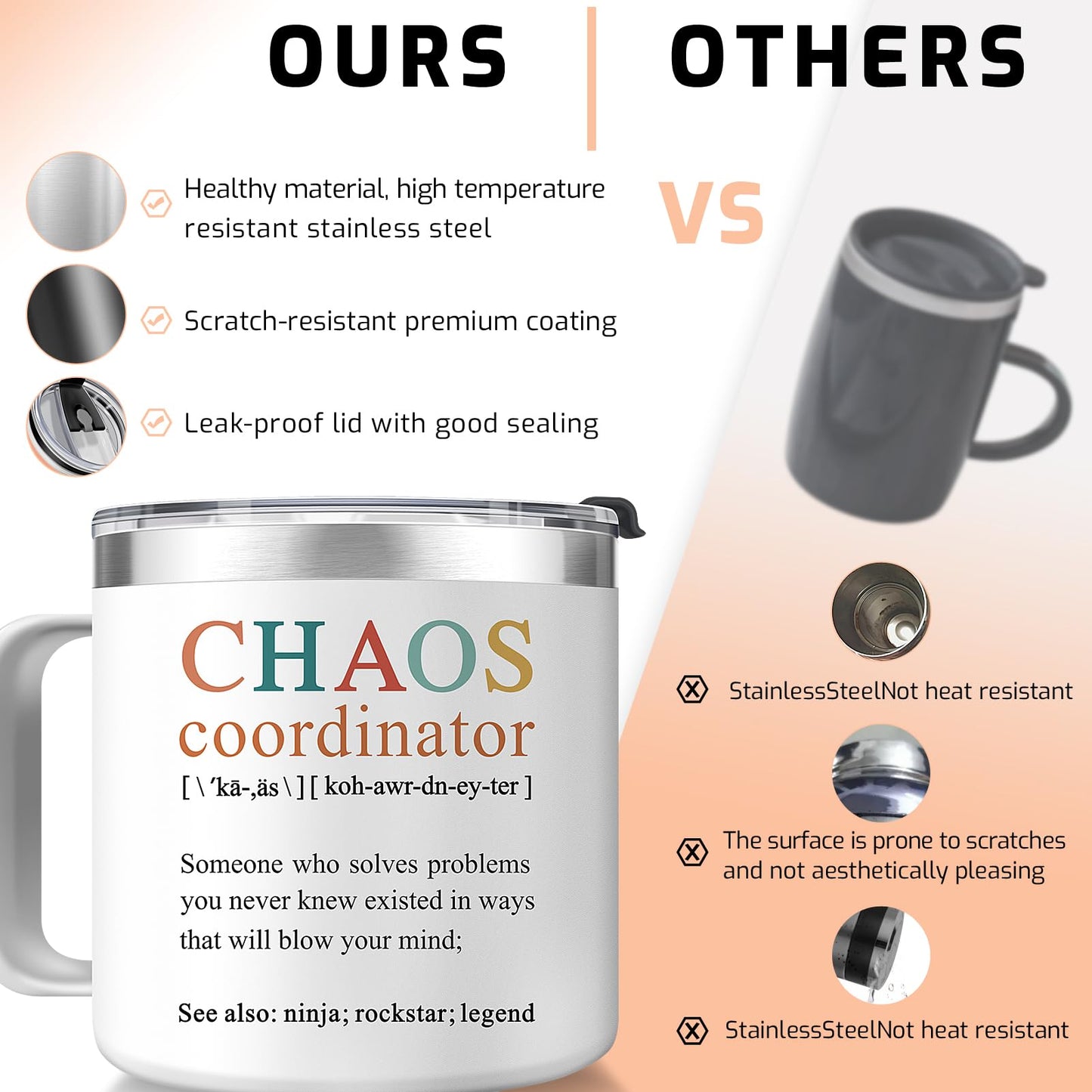 Chaos Co-ordinator Mug Coworker Gifts