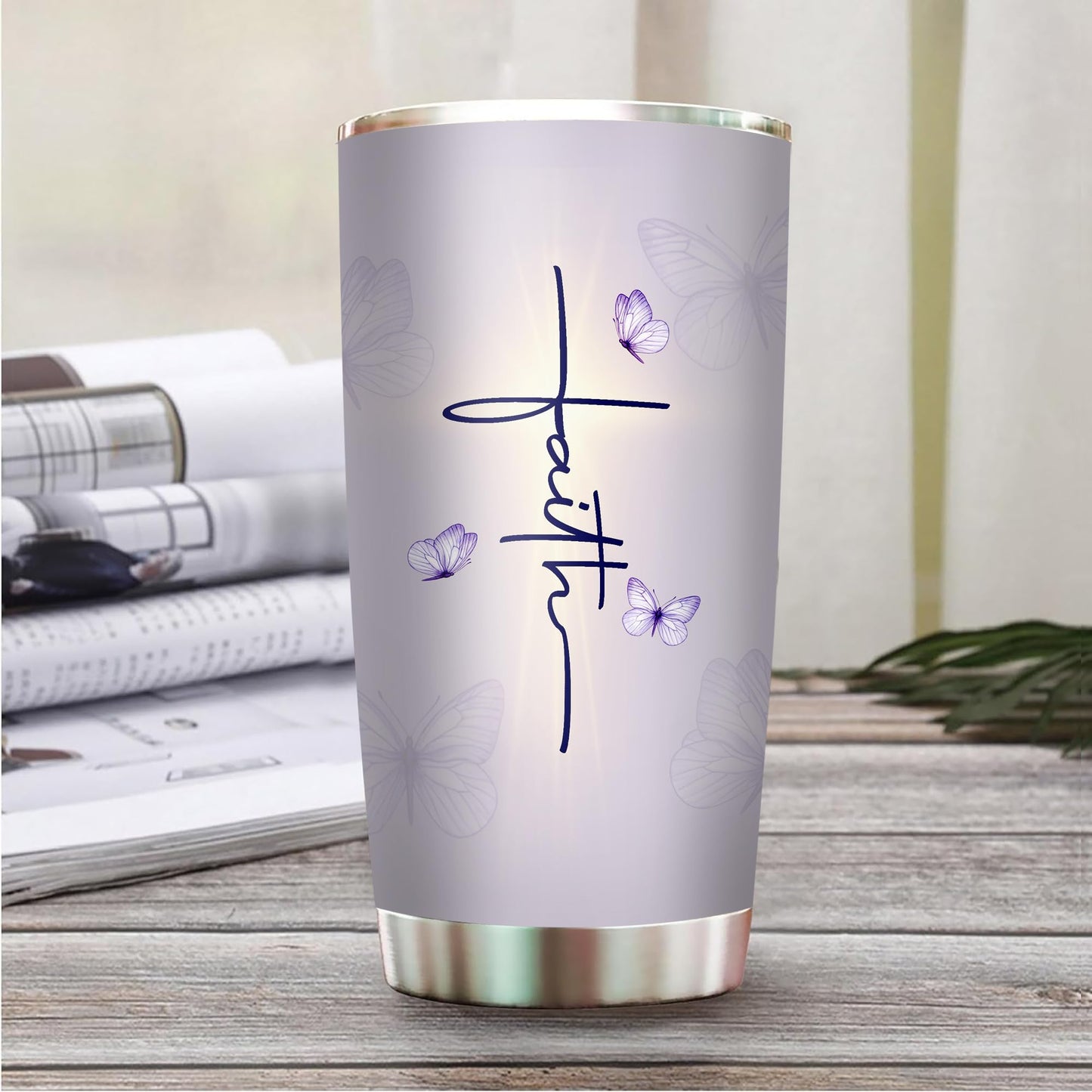 20 oz Stainless Steel Mug Spiritual Gifts for Women in 3 Colours