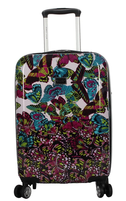 Betsey Johnson Designer 20 Inch Carry On - Expandable (ABS + PC)