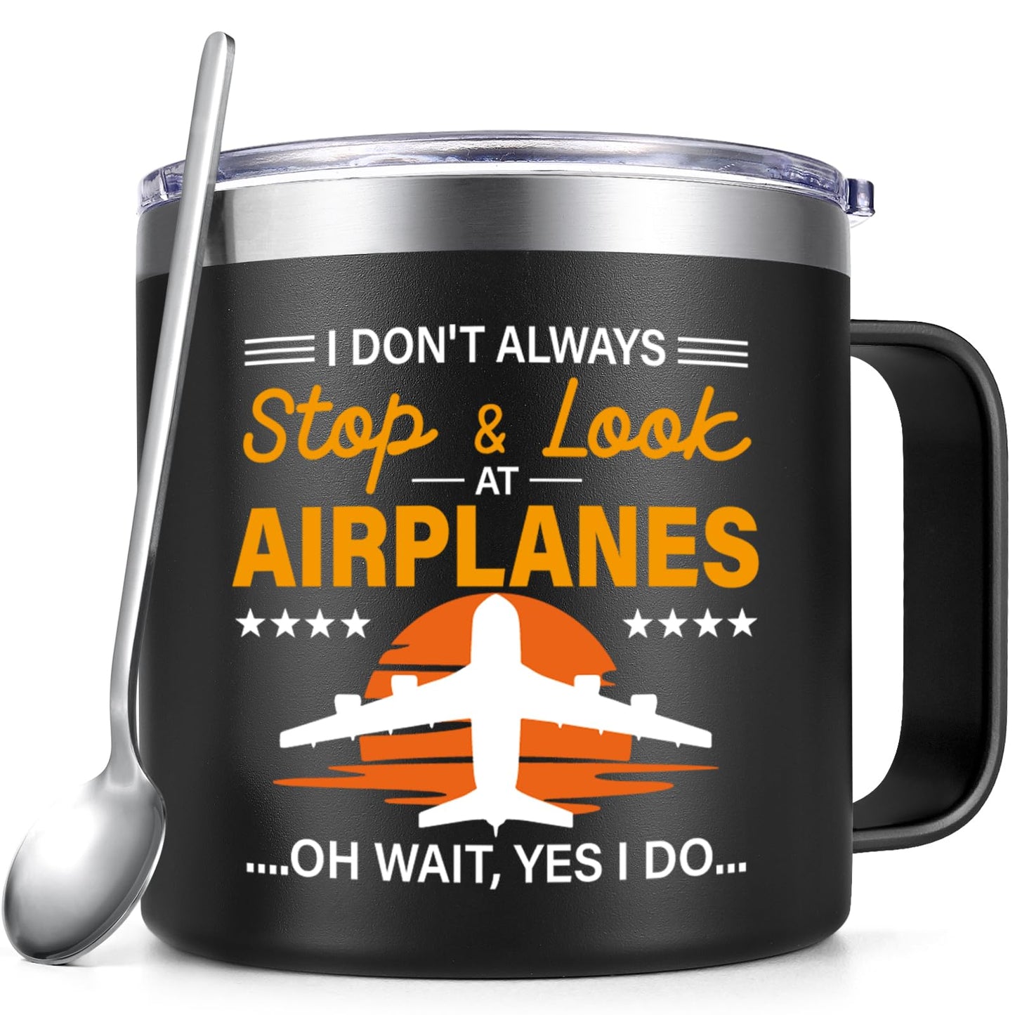 14 oz Qtencas Aviation Mug