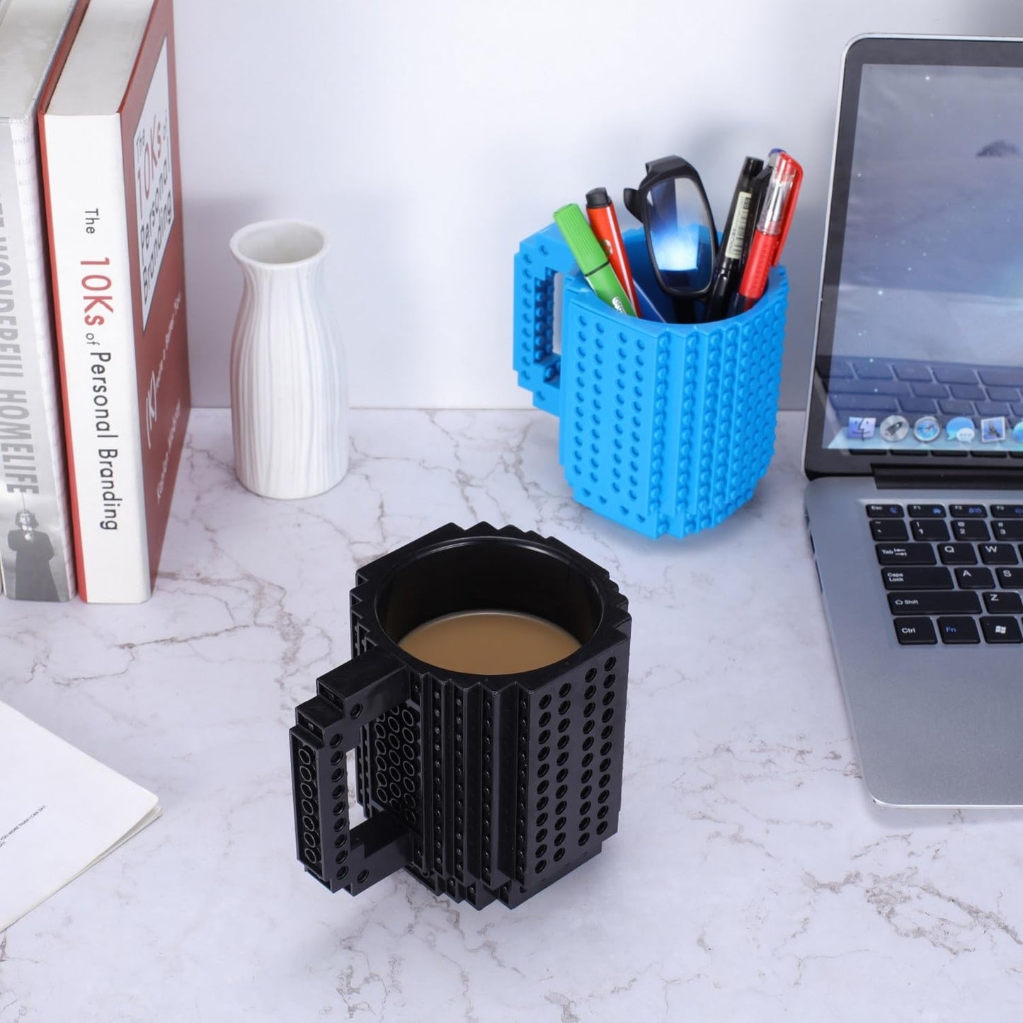 Build on Brick Coffee Mugs