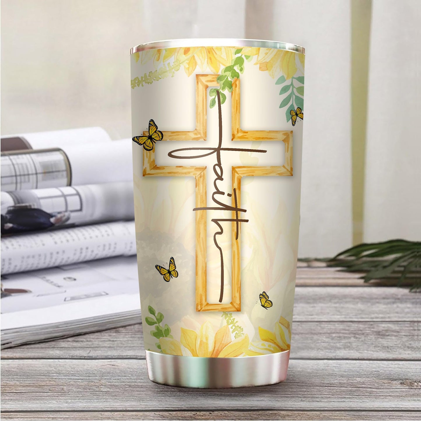 20 oz Stainless Steel Mug Spiritual Gifts for Women in 3 Colours