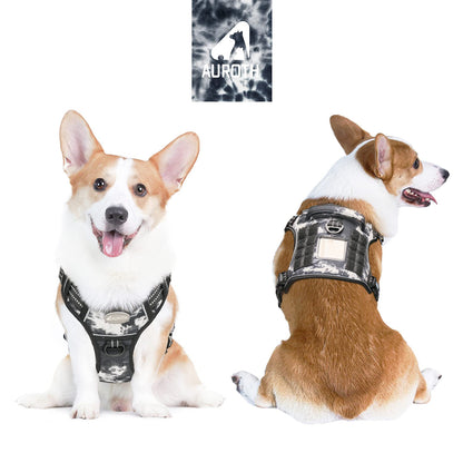 PET Auroth Tactical Dog Harness for Small, Medium & Large Dogs