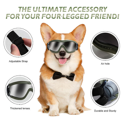 NVTED Dog Sunglasses UV Protection for Medium or Large Dog