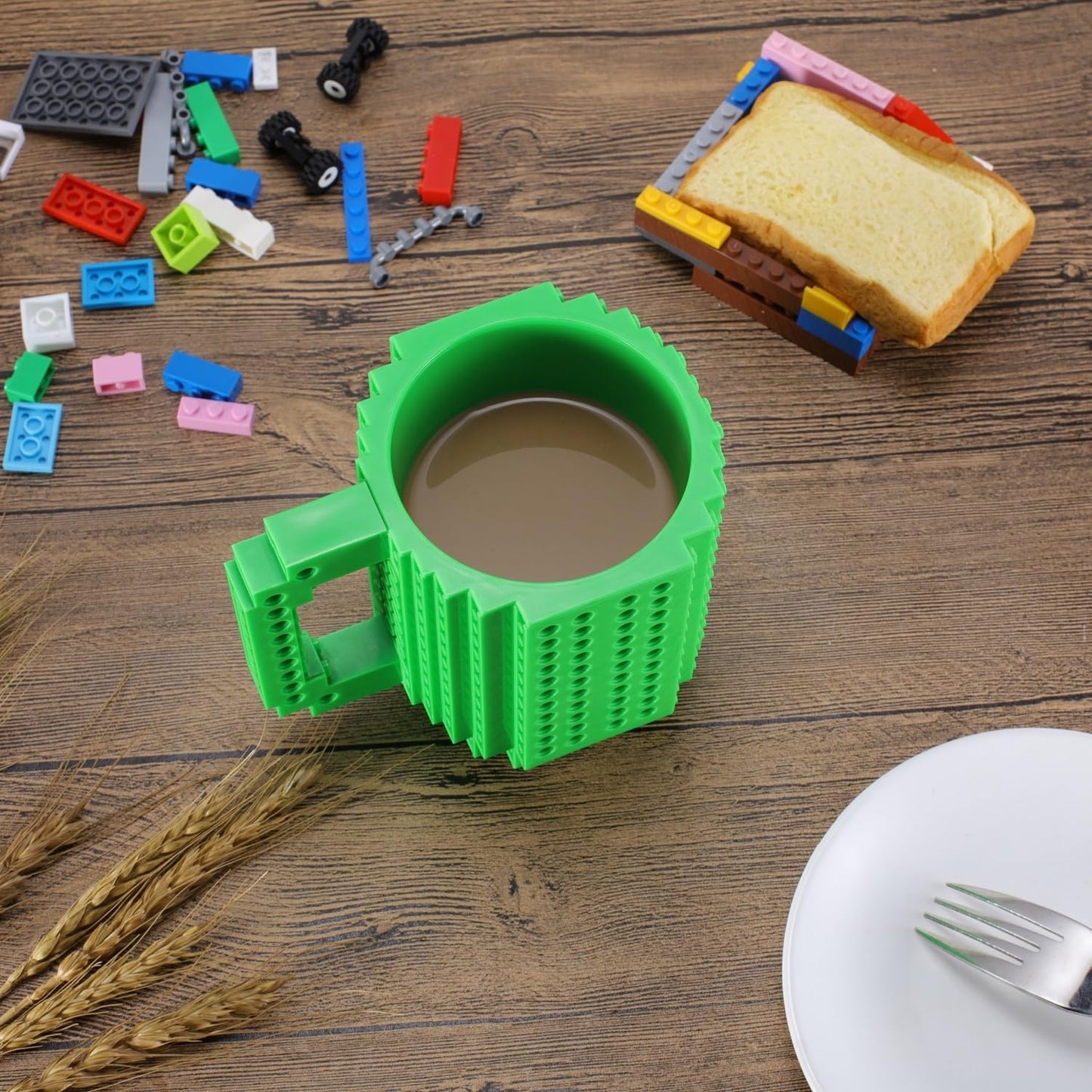 Build on Brick Coffee Mugs