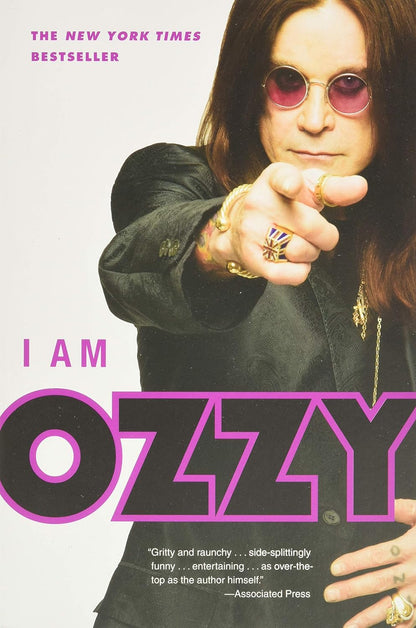 Heavy Metal Legend Ozzy Osbourne's book: I Am Ozzy (Paperback)