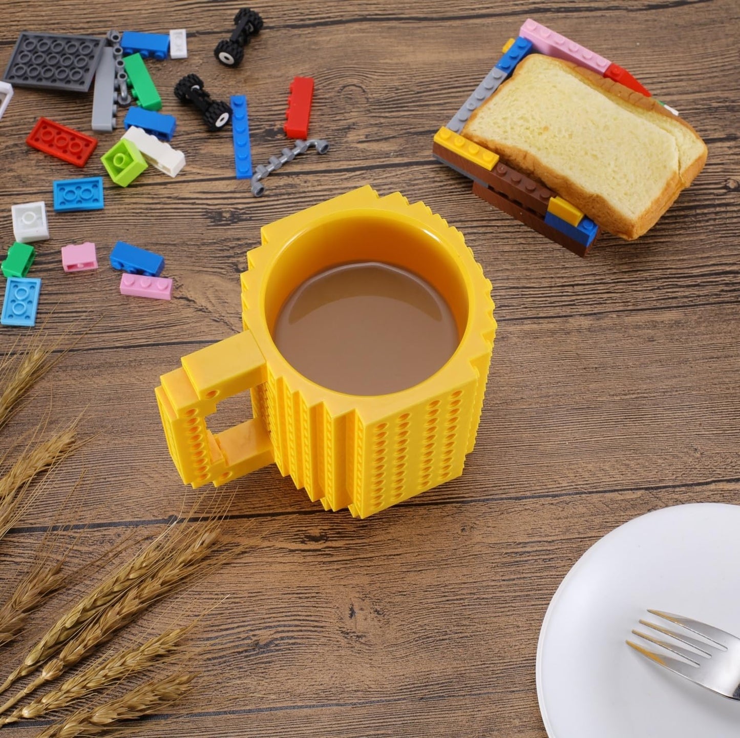 Build on Brick Coffee Mugs