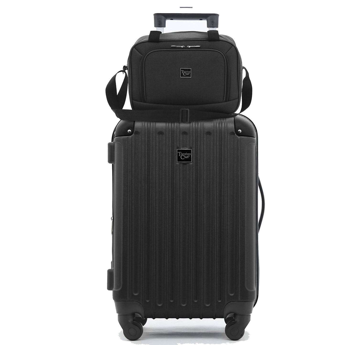 4 Piece Set: Club Midtown Hardside Luggage in 8 colors