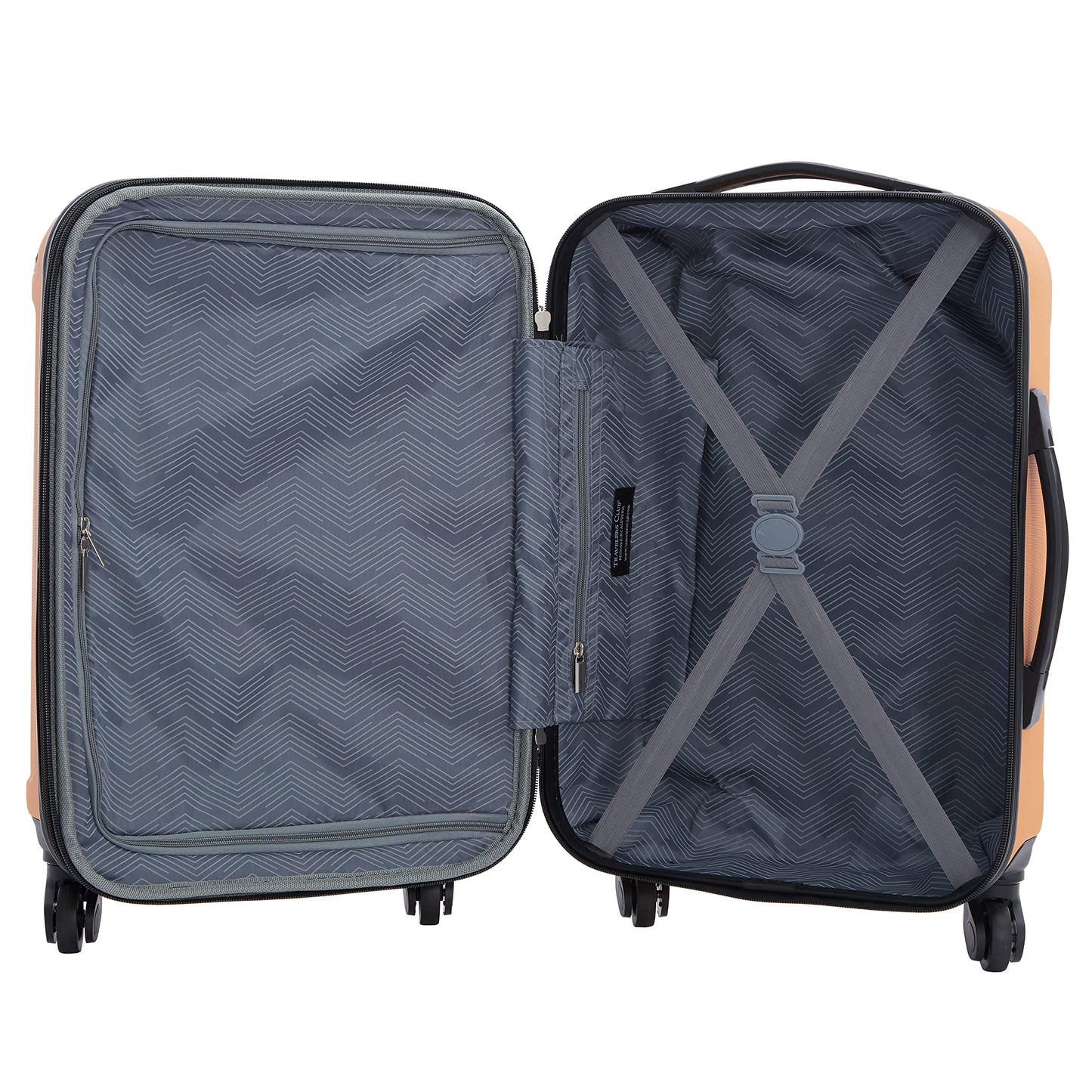 4 Piece Set: Club Midtown Hardside Luggage in 8 colors