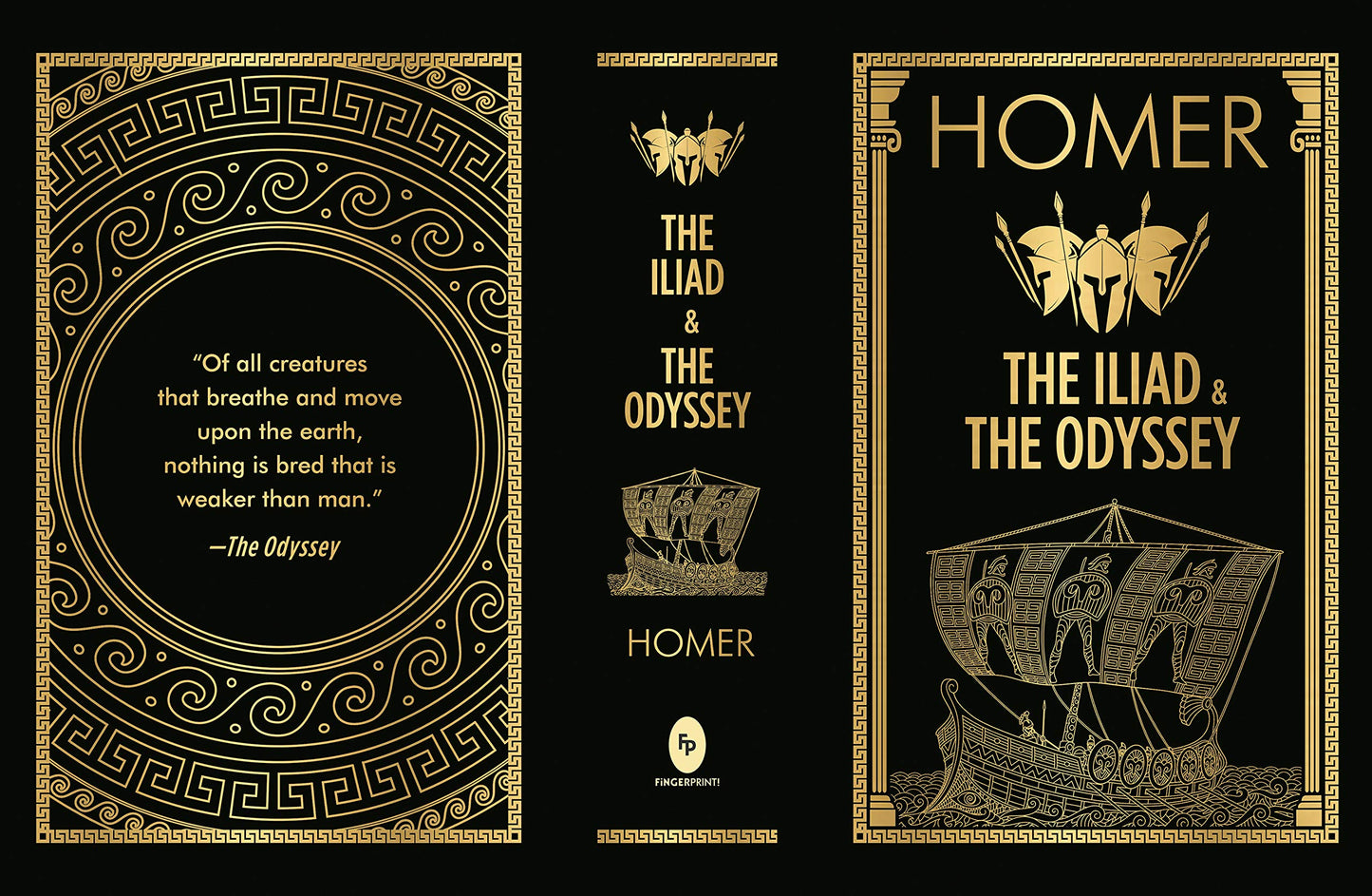 The Iliad & the Odyssey (Deluxe Hardbound Edition)