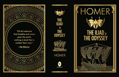 The Iliad & the Odyssey (Deluxe Hardbound Edition)