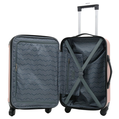 4 Piece Set: Club Midtown Hardside Luggage in 8 colors