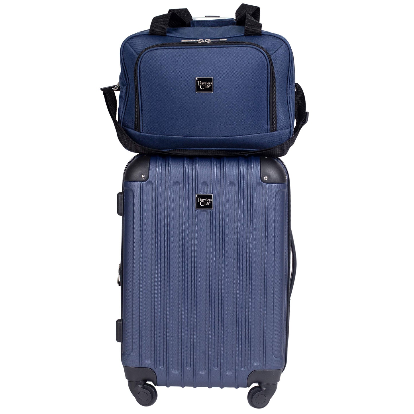 4 Piece Set: Club Midtown Hardside Luggage in 8 colors