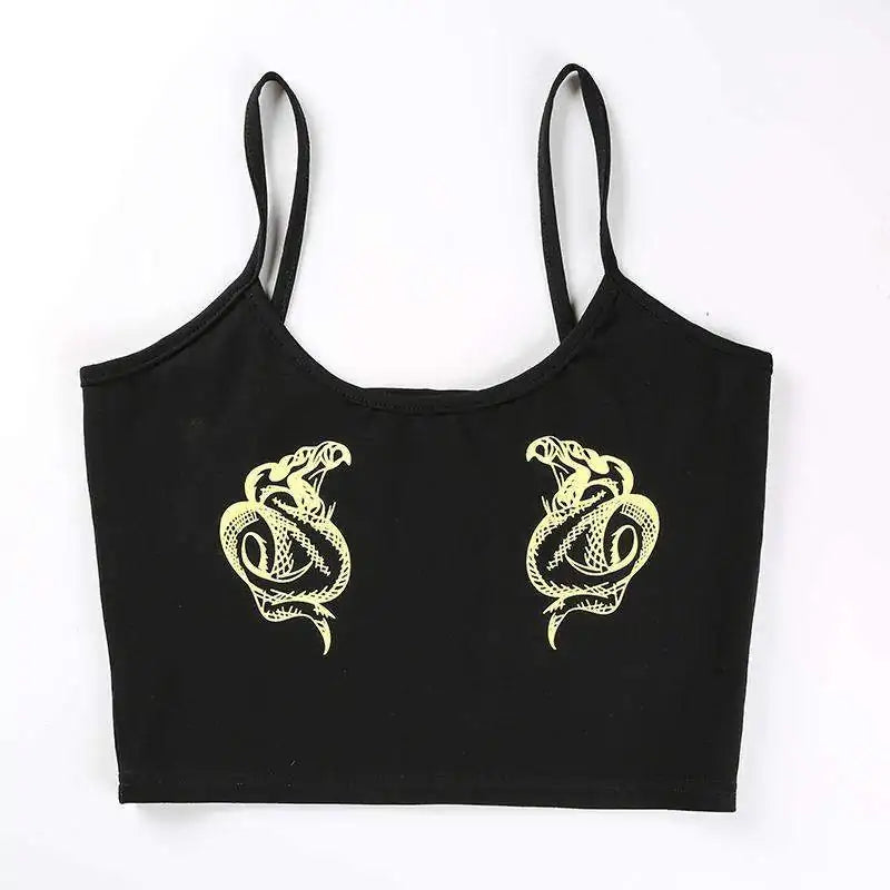 ZEN Flexi Black Cobra Tank Top