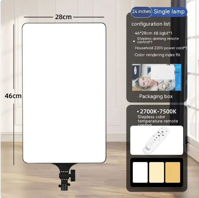 ZEN BrightView Selfie Light with Large Display