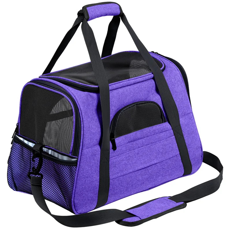 ZEN Pet Messenger Carrier Travel Bag