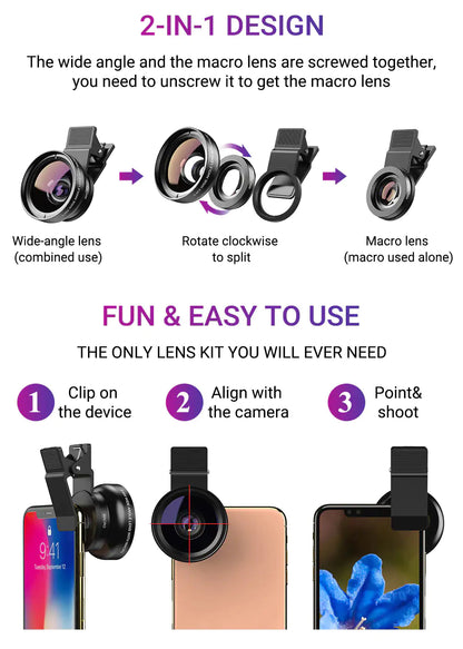 ZEN Phone Lens Kit: No 🚫 Tax Item!