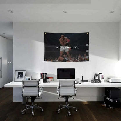 ZEN Muhammad Ali Boxing Motivational Gym Flag